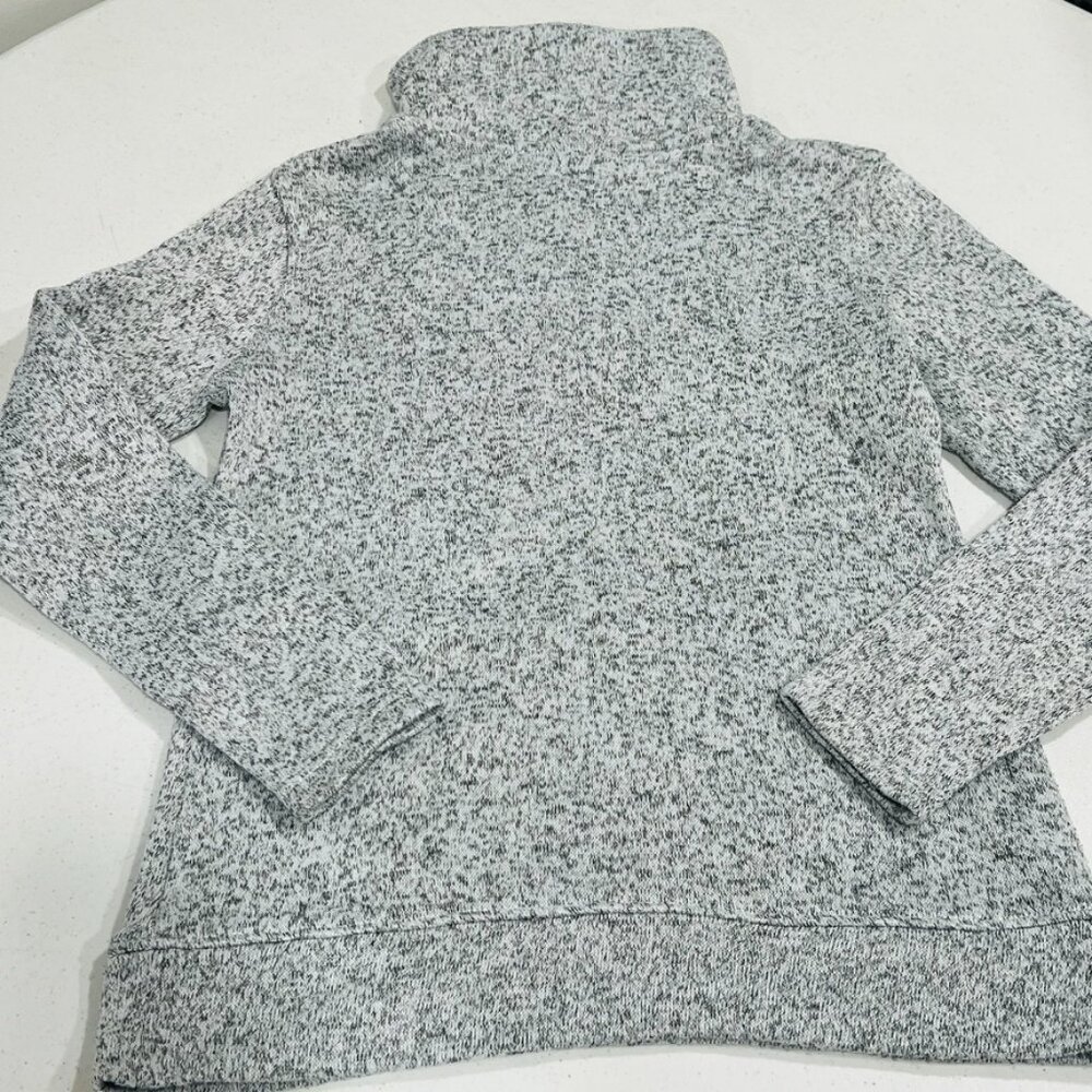 Xavier Musketeers Champion Elite Fleece Sweater Pullover Henley Heathered Gray S - Picture 8 of 8